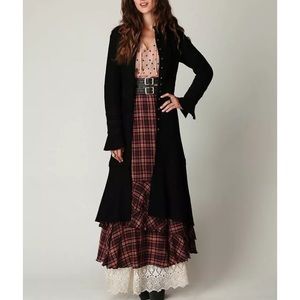 Free People Victorian Wool Maxi Coat 0